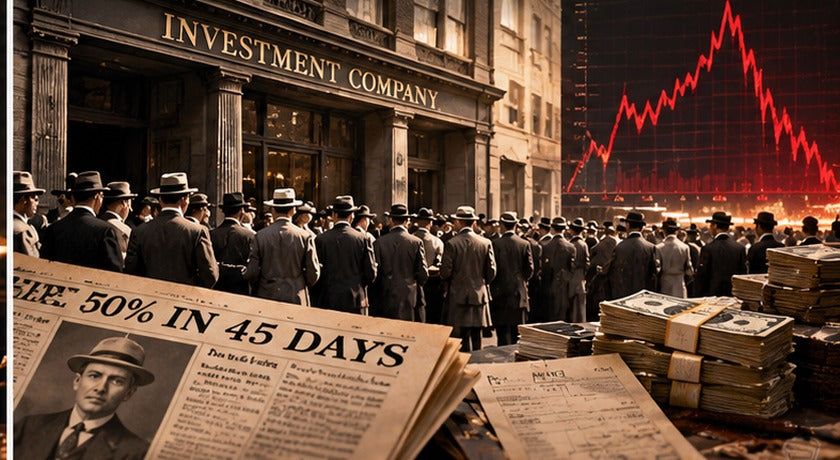 Carlo Ponzi e la storia dello schema Ponzi