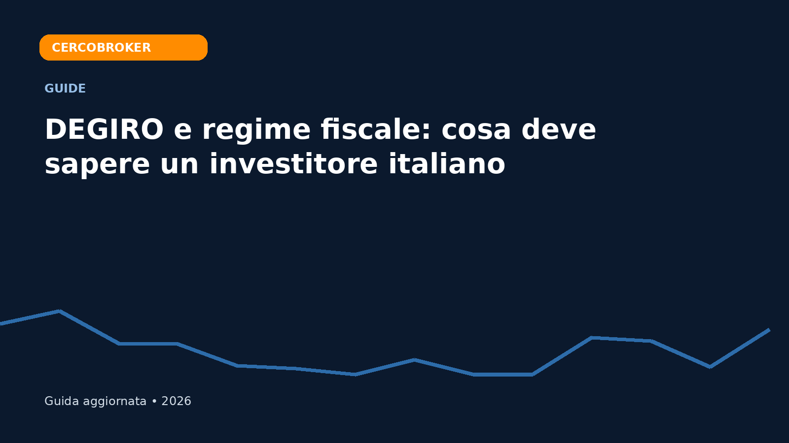 DEGIRO e fiscalità italiana