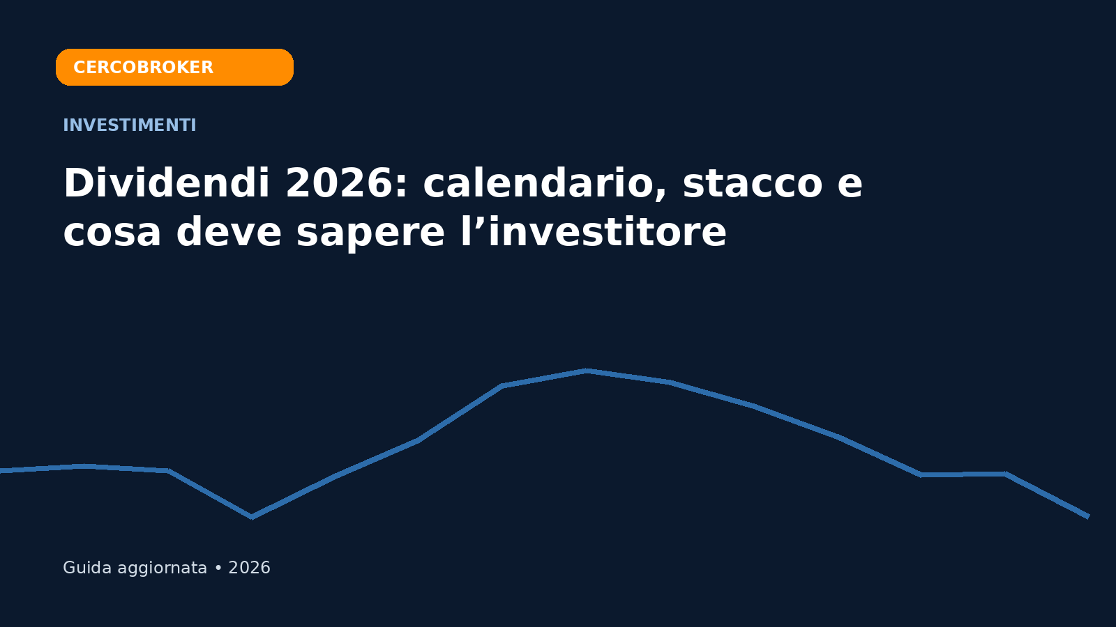 Dividendi 2026