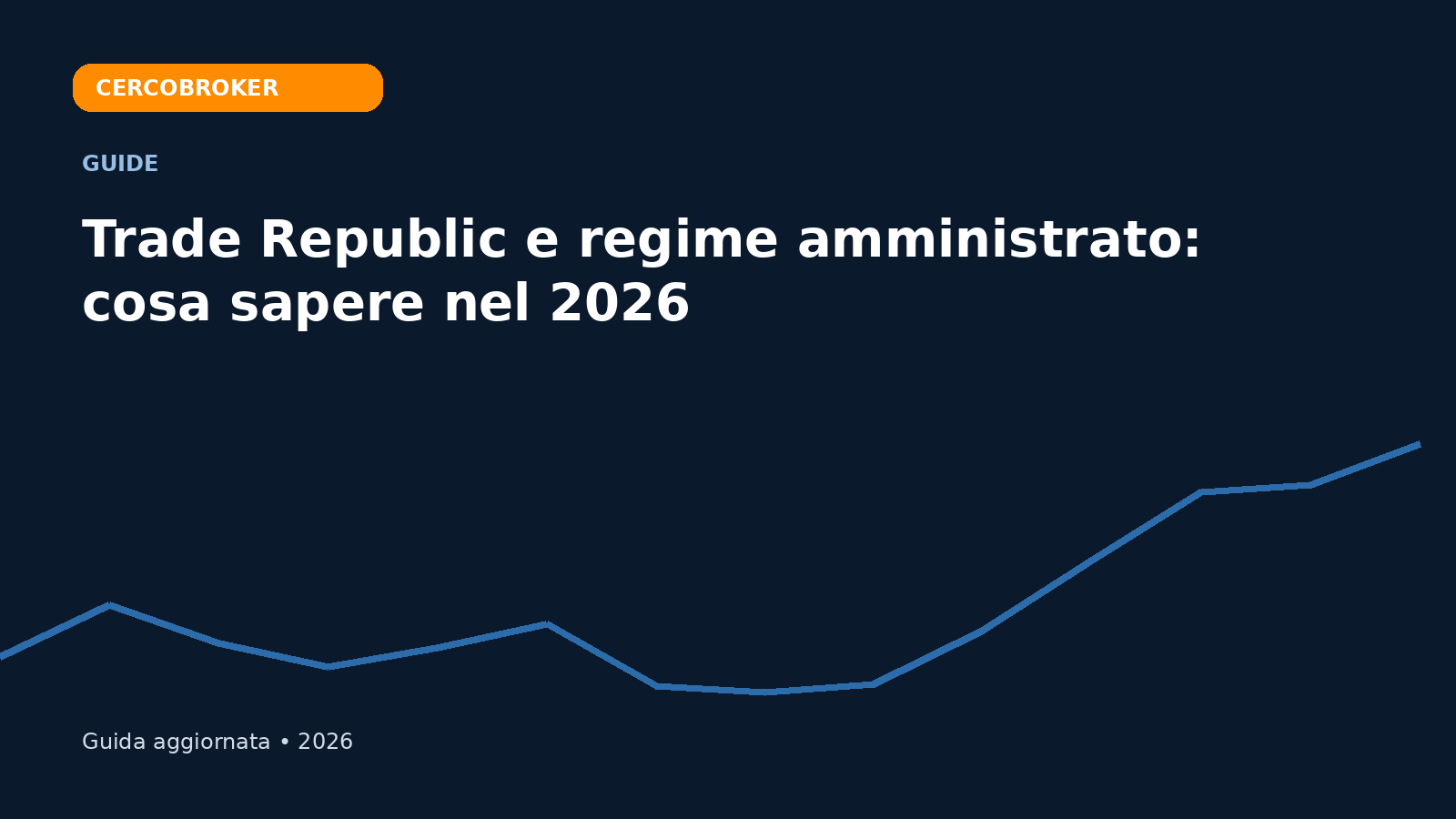 Trade Republic e regime amministrato in Italia